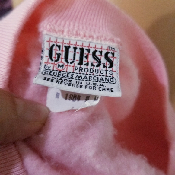 Vintage 1987 Guess Diner theme sweat shirt sweate - Picture 3 of 6